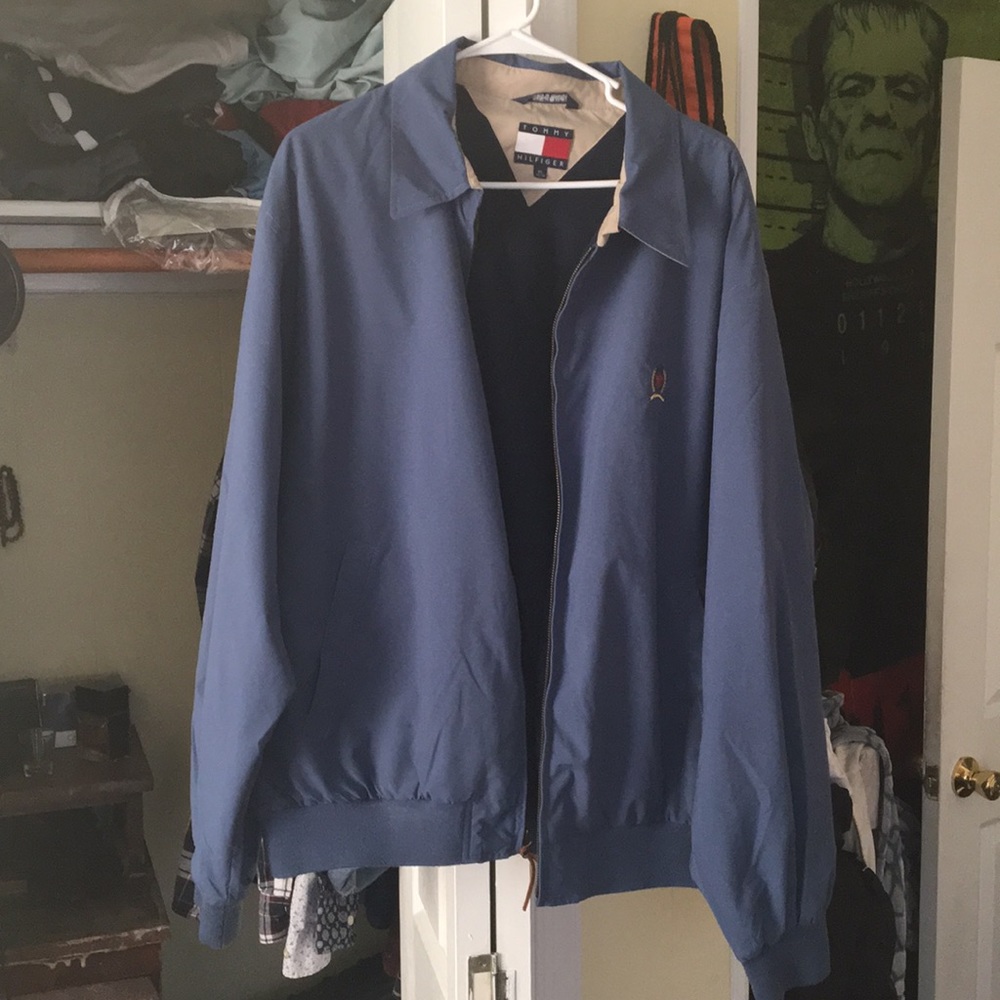 Vintage 90s Tommy Hilfiger Bomber Jacket